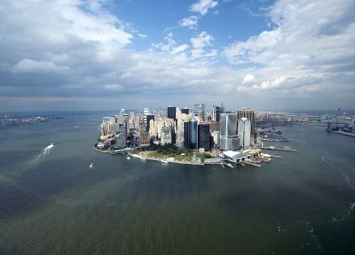 Нью-Йорк, острова - копия обоев рабочего стола