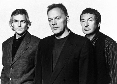Pink Floyd, Дэвид Гилмор, оттенки серого, монохромный, Ник Мейсон, Рик Райт - случайные обои для рабочего стола