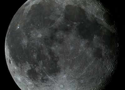 космическое пространство, Луна, астрономия - обои на рабочий стол