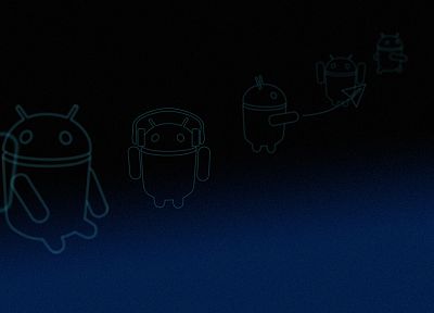 синий, Android, Blu команда TF2 - случайные обои для рабочего стола