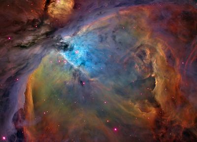космическое пространство, туманности, Orion, туманность Ориона - обои на рабочий стол