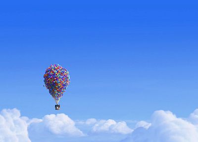 облака, Вверх ( фильм ), воздушные шары - копия обоев рабочего стола