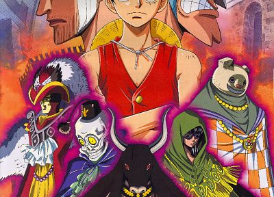 One Piece ( аниме ), календарь, Обезьяна D Луффи - обои на рабочий стол