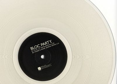 запись, винил, Bloc Party - копия обоев рабочего стола
