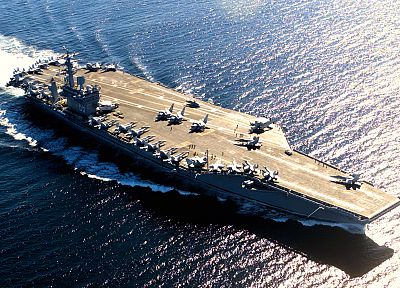 военно-морской флот, авианосцы, USS Нимиц, CVN - 68 - случайные обои для рабочего стола