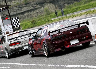 Япония, автомобили, настройка, Nissan Silvia, Nissan S13 - случайные обои для рабочего стола