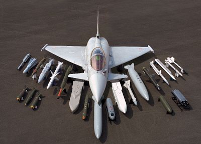 самолет, бомбы, Eurofighter Typhoon, транспортные средства, реактивный самолет - обои на рабочий стол