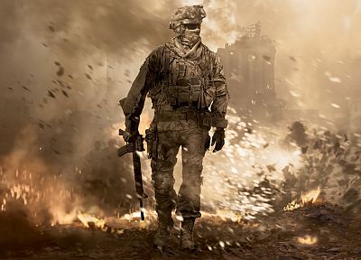 видеоигры, Чувство долга, Зов Duty: Modern Warfare 2, игры - случайные обои для рабочего стола
