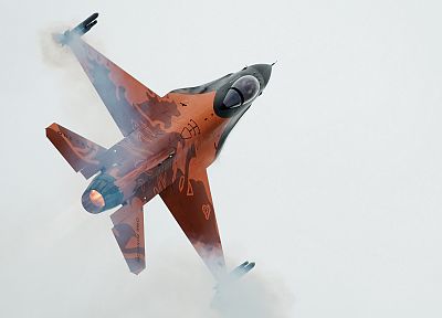 самолет, гадюка, F- 16 Fighting Falcon - обои на рабочий стол
