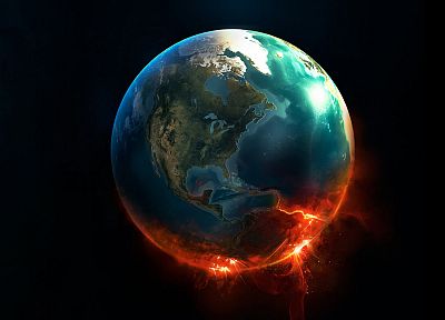 планеты, Земля, Апокалипсис - случайные обои для рабочего стола
