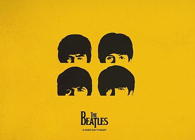 минималистичный, музыка, The Beatles - случайные обои для рабочего стола