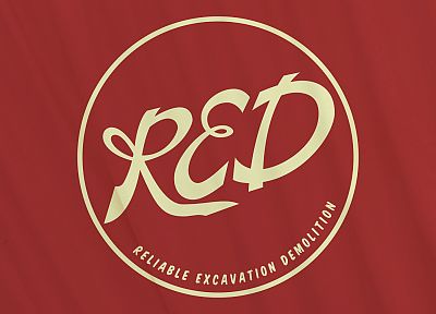 красный цвет, Тим Фортресс 2, логотипы - оригинальные обои рабочего стола