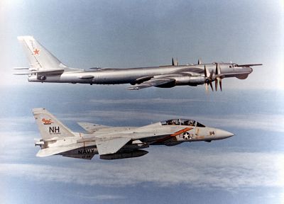 самолет, военный, бомбардировщик, самолеты, медведи, Ту- 95 Медведь - копия обоев рабочего стола