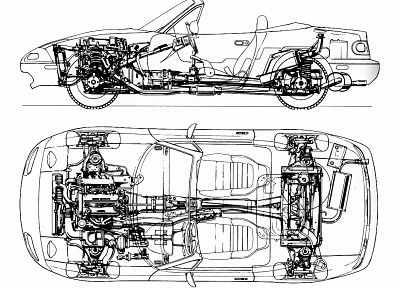 Mazda Miata - копия обоев рабочего стола