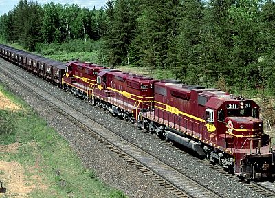 поезда, железа, Миннесота, диапазон - похожие обои для рабочего стола