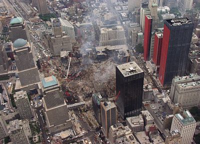 Всемирный торговый центр, 11 сентября - случайные обои для рабочего стола
