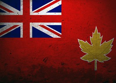 Канада, флаги, национальный - оригинальные обои рабочего стола