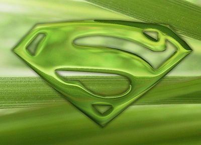 зеленый, DC Comics, супермен, знаки, логотипы, Superman Logo - случайные обои для рабочего стола