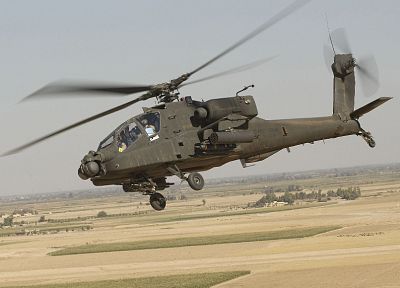 самолет, вертолеты, транспортные средства, AH-64 Apache - обои на рабочий стол