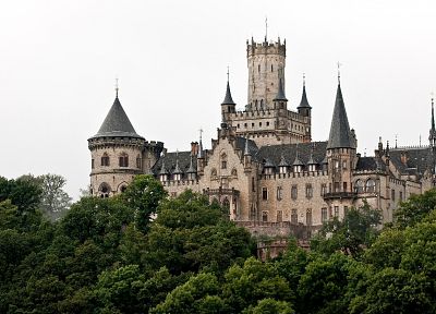 замки, Германия, архитектура - случайные обои для рабочего стола
