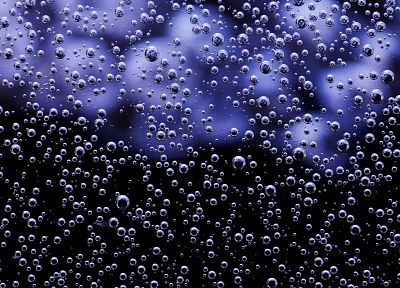 вода, абстракции, пузыри - оригинальные обои рабочего стола