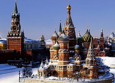 Россия, Москва, Sint Собор Василия Блаженного - обои на рабочий стол