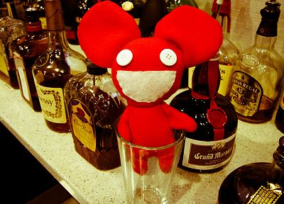 алкоголь, Deadmau5, кнопки, недопустимый тег - обои на рабочий стол
