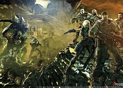 Gears Of War 3 - копия обоев рабочего стола