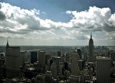 города, здания, Нью-Йорк - оригинальные обои рабочего стола