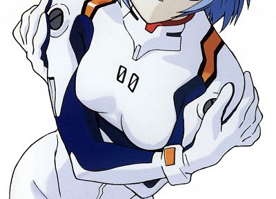 Ayanami Rei, Neon Genesis Evangelion (Евангелион), простой фон - случайные обои для рабочего стола