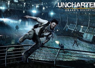 видеоигры, Uncharted, Натан Дрейк, Uncharted 3 - обои на рабочий стол