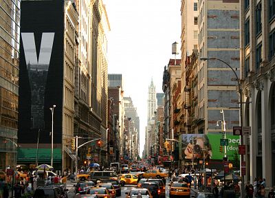 города, архитектура, городской, здания, Нью-Йорк, Манхэттен, hardscapes, города - копия обоев рабочего стола