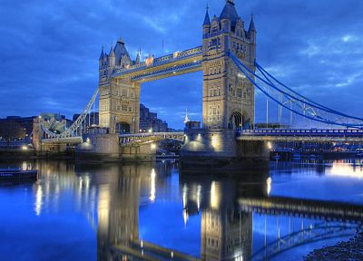архитектура, Лондон, Тауэрский мост - обои на рабочий стол