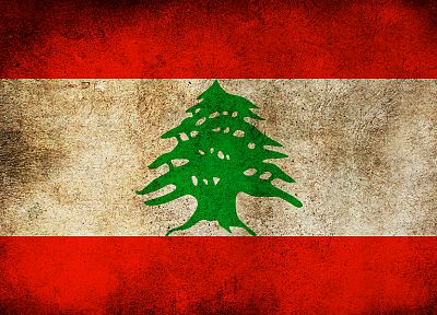флаги, грязный, Ливан, Хезболла - копия обоев рабочего стола