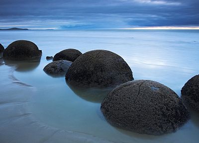 острова, Новая Зеландия, юго, пляжи - случайные обои для рабочего стола