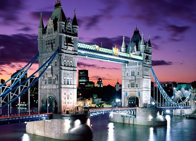 архитектура, Лондон, мосты, Тауэрский мост - обои на рабочий стол
