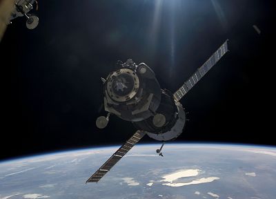 космическое пространство, технология, спутник - обои на рабочий стол