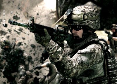 пистолеты, Battlefield 3 - случайные обои для рабочего стола