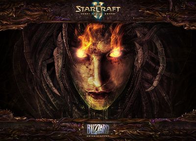 StarCraft, Starcraft II : Сердце Роя, Сара Керриган Королева Клинков, StarCraft II - обои на рабочий стол