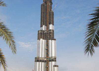 Дубай, небоскребы, Бурдж-Халифа - обои на рабочий стол