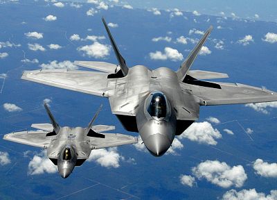 самолет, военный, F-22 Raptor, самолеты, транспортные средства - обои на рабочий стол