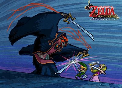Линк, Легенда о Zelda, Легенда о Zelda : The Wind Вакер - случайные обои для рабочего стола