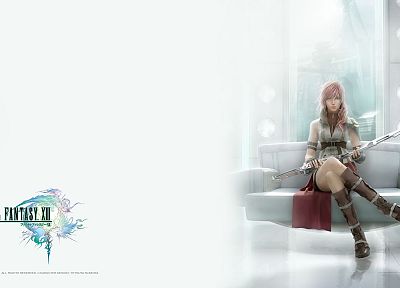 Final Fantasy, видеоигры, Final Fantasy XIII, Клэр Farron - оригинальные обои рабочего стола
