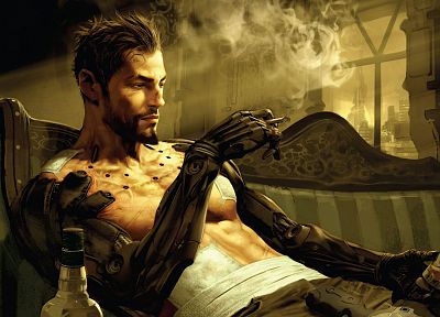 Deus Ex, произведение искусства - случайные обои для рабочего стола