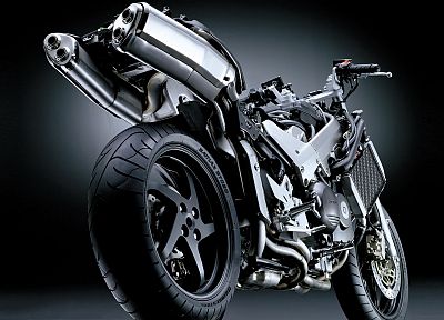черно-белое изображение, Honda, монохромный, мотоциклы - обои на рабочий стол
