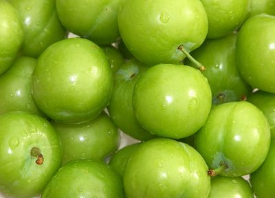 фрукты, еда, зеленые яблоки, яблоки - обои на рабочий стол