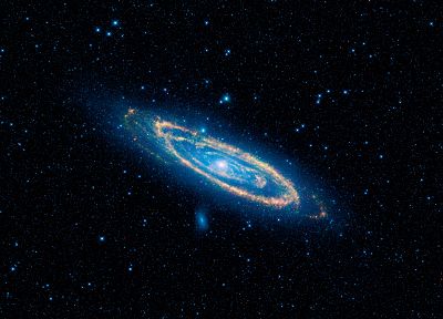космическое пространство, звезды, галактики, Галактика Андромеды - случайные обои для рабочего стола