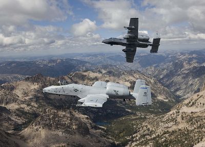 самолет, военный, самолеты, А-10 Thunderbolt II - случайные обои для рабочего стола