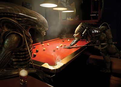 Aliens Vs Predator фильма, бильярдных столов - обои на рабочий стол
