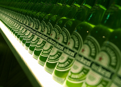 пиво, бутылки, Heineken - обои на рабочий стол